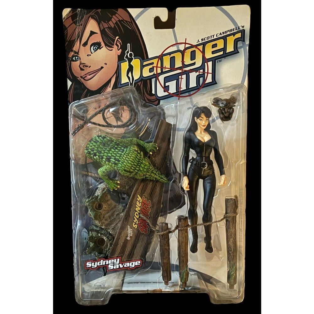 1999 McFarlane Toys Danger Girl Sydney Savage Ultra Action Figure Sealed
